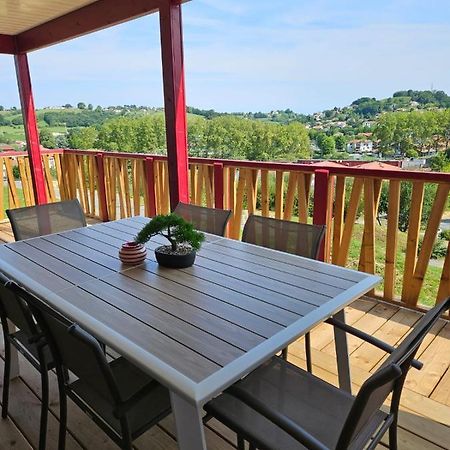 Chalet Avec Piscine, Climatisation & Vue De 2 A 6 Personnes - Hasparren - Pays Basque - Chalet Ibaia Exteriör bild