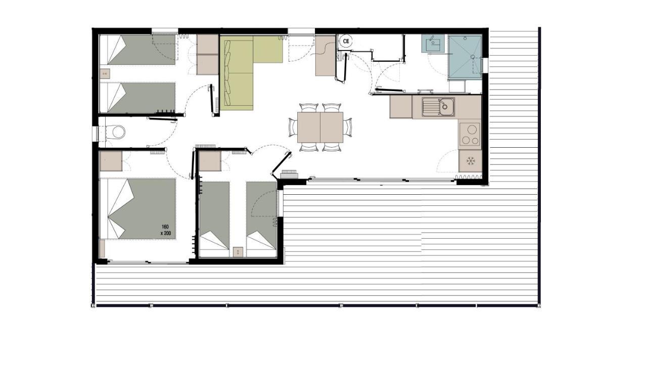 Chalet Avec Piscine, Climatisation & Vue De 2 A 6 Personnes - Hasparren - Pays Basque - Chalet Ibaia Exteriör bild
