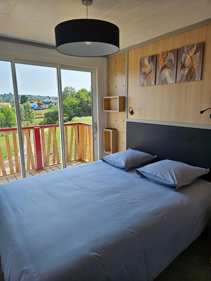 Chalet Avec Piscine, Climatisation & Vue De 2 A 6 Personnes - Hasparren - Pays Basque - Chalet Ibaia Exteriör bild
